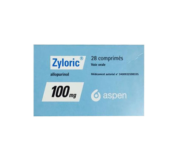 Thuốc trị gout Zyloric 100mg (28 viên/hộp)