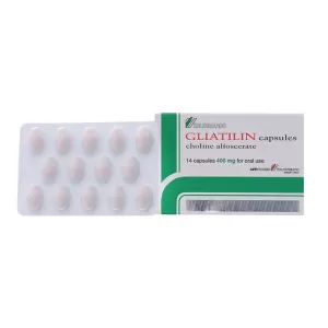 Thuốc trị đột quỵ, chấn thương sọ não Gliatilin (14 viên/hộp)