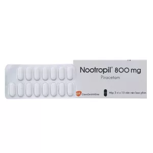 Nootropil 800mg (3 vỉ x 15 viên/hộp)
