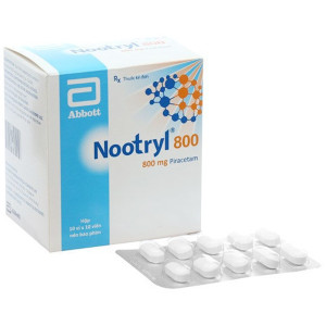 Thuốc điều trị suy giảm trí nhớ Nootryl 800mg (10 vỉ x 10 viên/hộp)