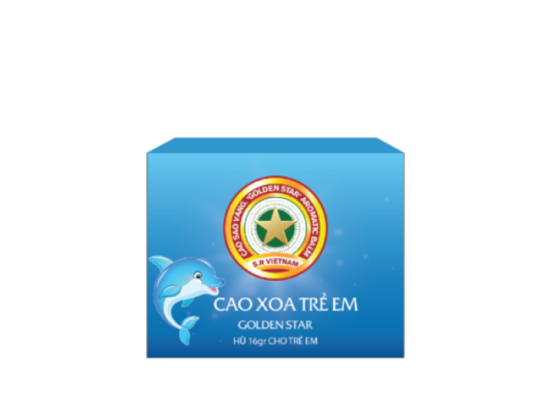 Cao xoa trẻ em Golden Star (16g)