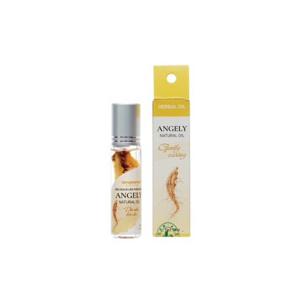 Dầu xoa bi lăn thảo mộc Angely (9ml)