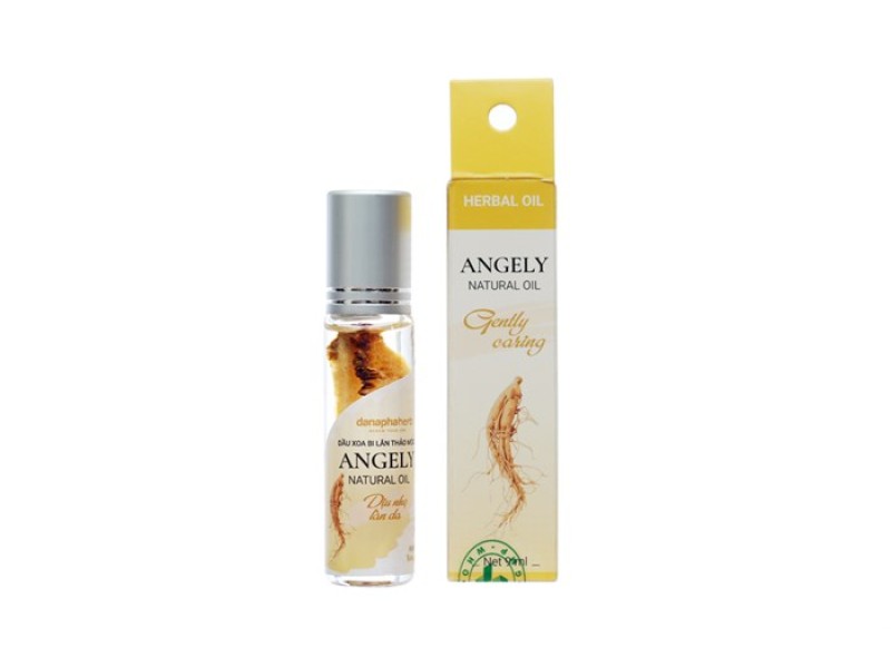 Dầu xoa bi lăn thảo mộc Angely (9ml)