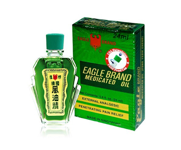 Dầu gió xanh Con Ó Eagle Brand USA Formulation (24ml)
