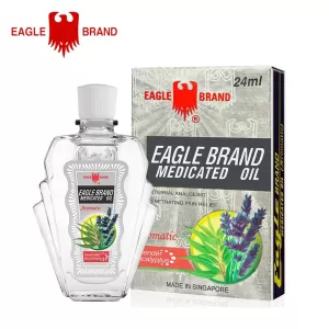 Eagle Brand Medicated Oil External Analgesic Aromatic Lavender Eucalyptus (24ml)