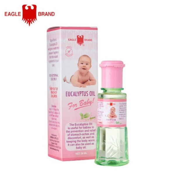 Dầu khuynh diệp cho bé hiệu Con Ó Eagle Brand Eucalyptus oil for baby (30ml)