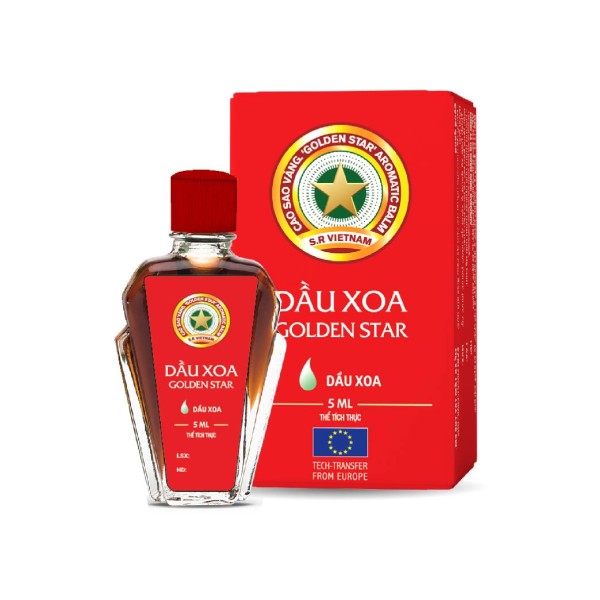 Dầu xoa Golden Star (12ml)