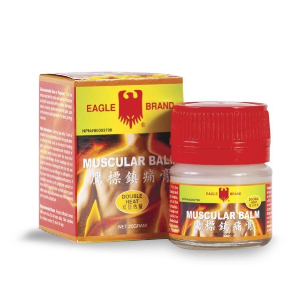 Cao xoa hỗ trợ giảm đau vai, đau lưng Eagle Brand Muscular Balm (20g)