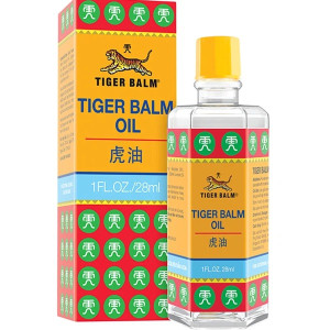 Dầu xoa bóp giúp giảm đau nhức cơ, bong gân, trật khớp Tiger Balm Oil (28ml)