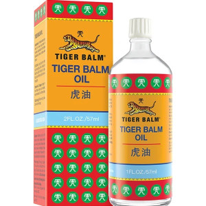 Dầu xoa bóp giúp giảm đau nhức cơ, bong gân, trật khớp Tiger Balm Oil (57ml)