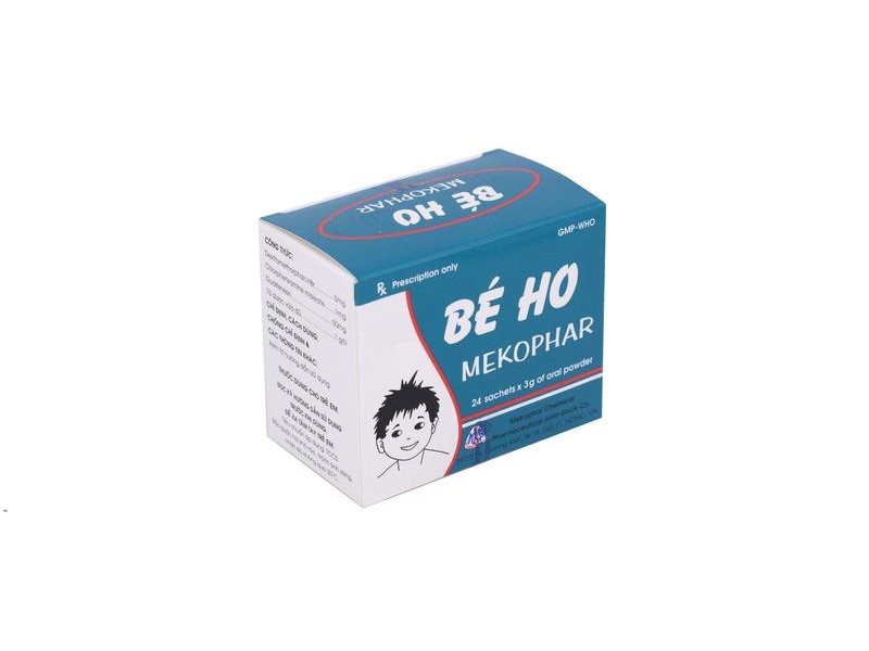 Thuốc giảm ho do cảm cúm Bé Ho MKP (24 gói/hộp)