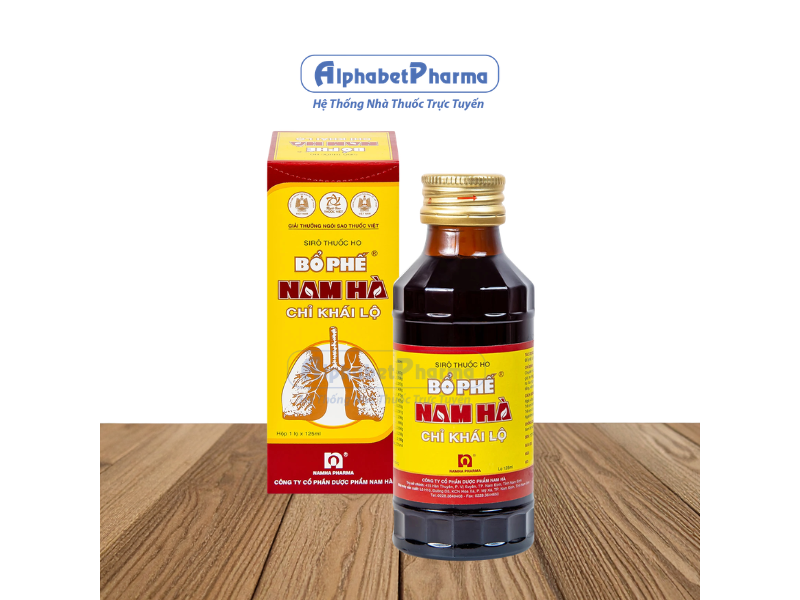 Siro ho Bổ Phế Nam Hà chỉ khái lộ (125ml)
