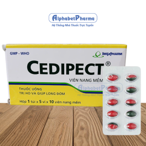 Cedipect IMP (5 vỉ x 10 viên/hộp)