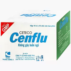 Ceteco Cenflu (10 vỉ x 10 viên/hộp)