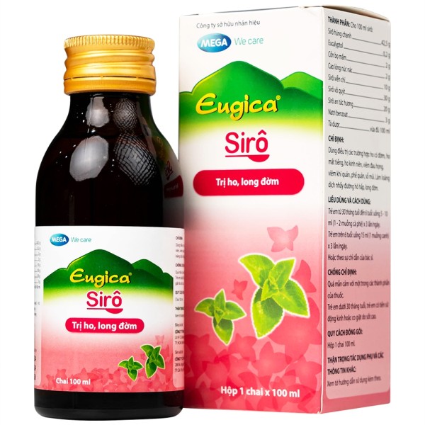 Siro trị ho Eugica syrup (100ml)