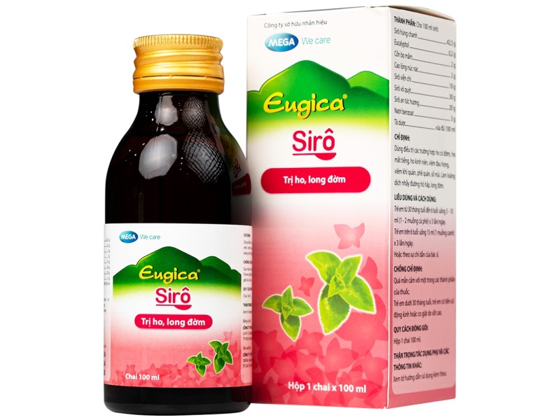 Siro trị ho Eugica syrup (100ml)