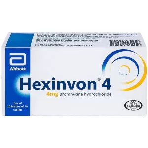 Hexinvon 4mg (10 vỉ x 10 viên/hộp)