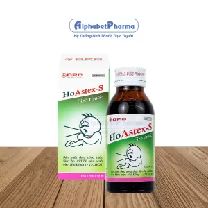  Siro trị ho, viêm phế quản HoAstex-S (90ml)