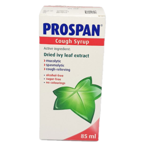 Thuốc trị ho, viêm họng  Prospan Cough Syrup (85ml)