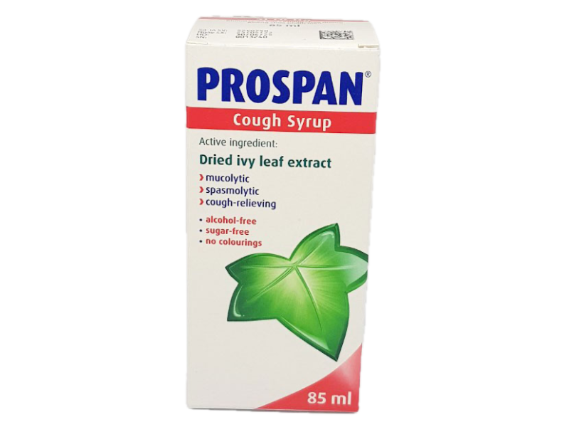 Thuốc trị ho, viêm họng  Prospan Cough Syrup (85ml)