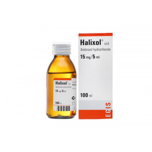Siro tiêu đờm Halixol 15mg/5ml (100ml)