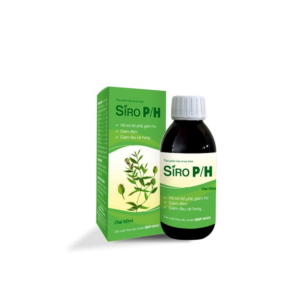 Thuốc bổ phổi tiêu đờm Siro P/H (120ml)