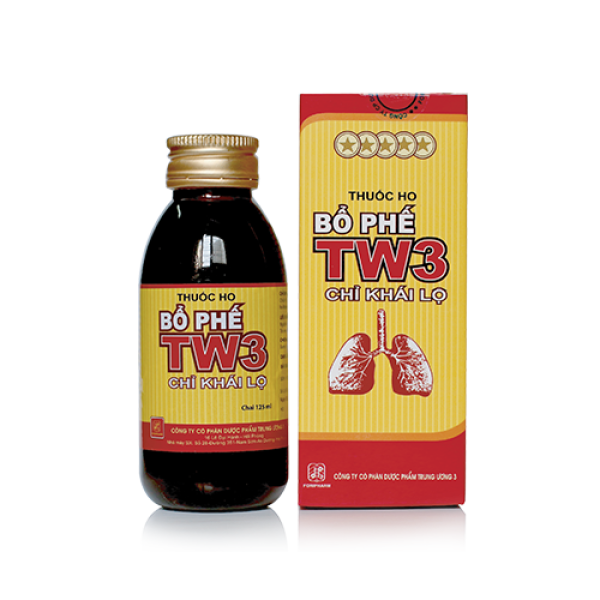 Siro ho Bổ Phế TW3 chỉ khái lộ (125ml)