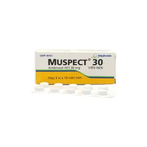Muspect (3 vỉ x 10 viên/hộp)