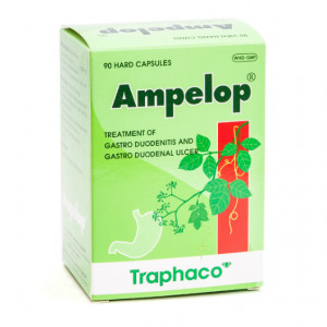 Thuốc hỗ trợ điều trị viêm loét dạ dày - hành tá tràng Ampelop