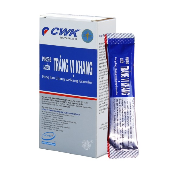 Thuốc trị viêm đại tràng cấp và mãn tính Tràng Vị Khang (6 gói/hộp)