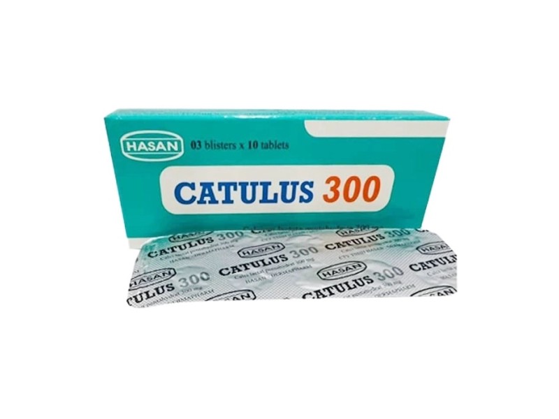 Thuốc bổ sung Calcium Catulus 300 (3 vỉ x 10 viên/hộp)