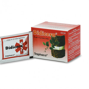 Thuốc trừ phong thấp, bổ khí huyết, bổ can thận Didicera (10 gói x 5g viên hoàn cứng/hộp)