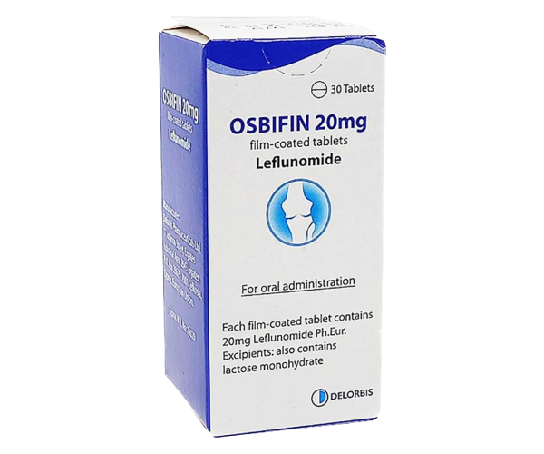 Thuốc điều trị viêm khớp dạng thấp Osbifin 20mg (30 viên/hộp)