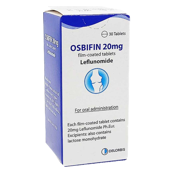 Thuốc điều trị viêm khớp dạng thấp Osbifin 20mg (30 viên/hộp)