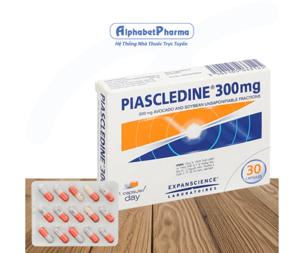 Thuốc trị viêm khớp Piascledine 300mg (30 viên/hộp)
