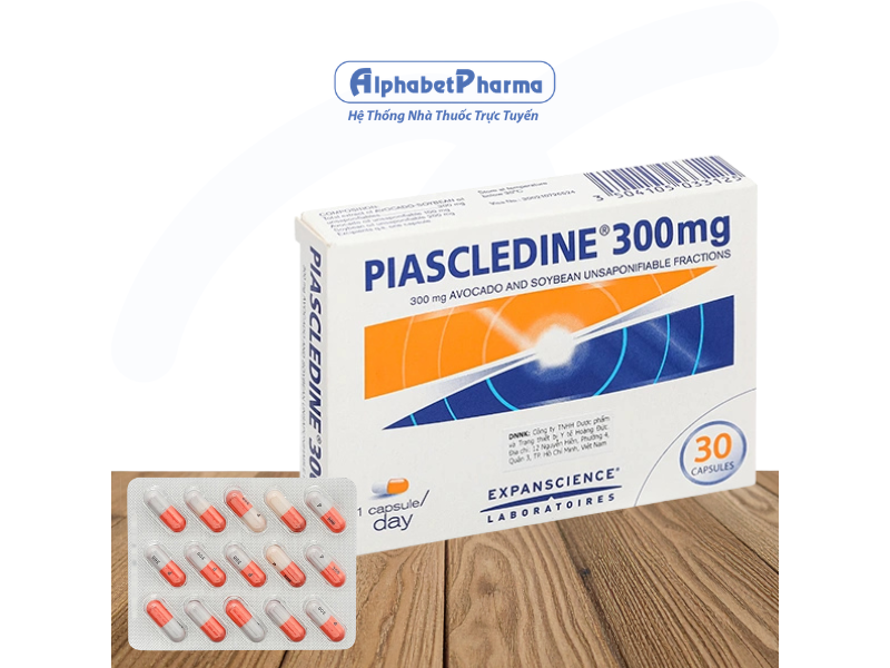 Thuốc trị viêm khớp Piascledine 300mg (30 viên/hộp)