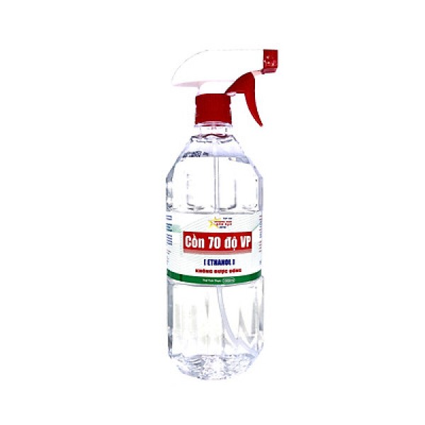 Cồn sát trùng 70 độ dạng xịt Vĩnh Phúc (1000ml)