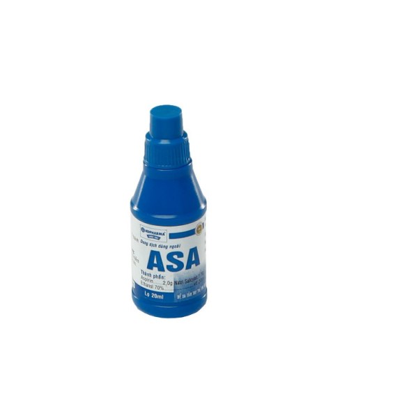 Dung dịch trị hắc lào, nấm da  ASA (20ml)