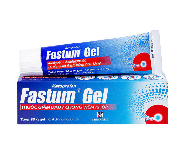 Thuốc bôi điều trị giảm đau và kháng viêm xương khớp Fastum gel (30g)