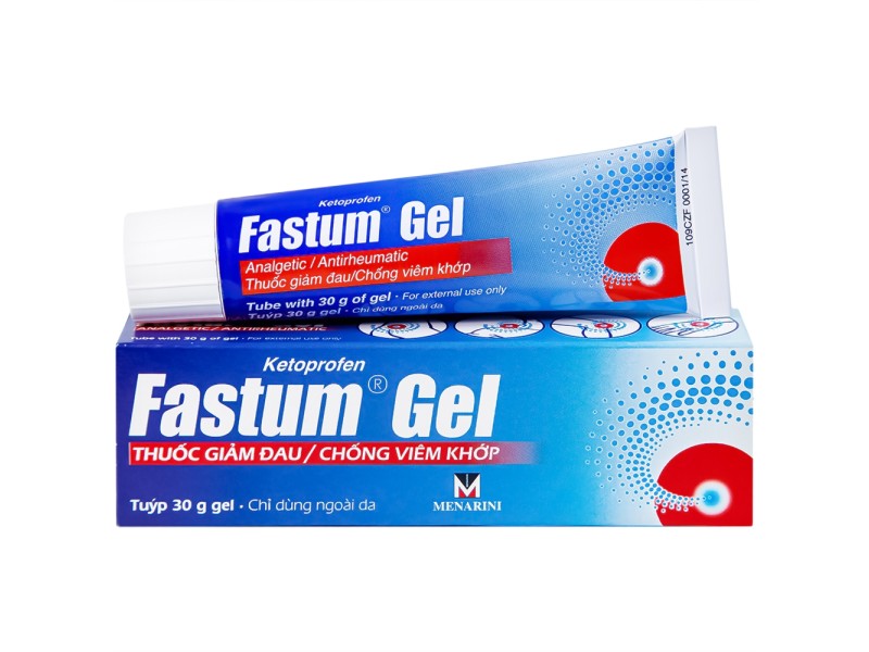 Thuốc bôi điều trị giảm đau và kháng viêm xương khớp Fastum gel (30g)