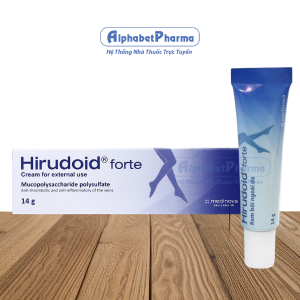 Kem bôi trị viêm giãn tĩnh mạch Hirudoid Forte (14g)