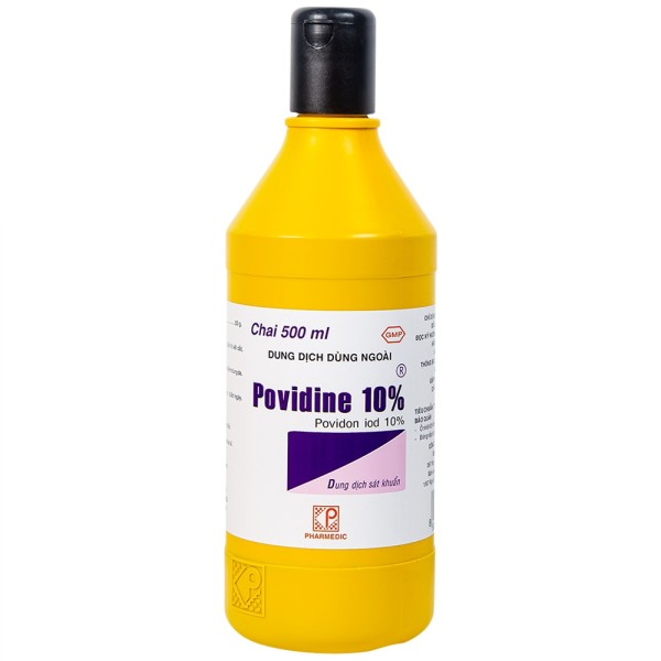 Dung dịch sát khuẩn Povidine 10% (500ml)