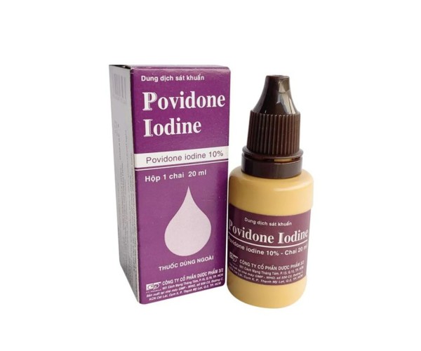 Dung dịch sát khuẩn Povidone 10% F.T.PHARMA (20ml)