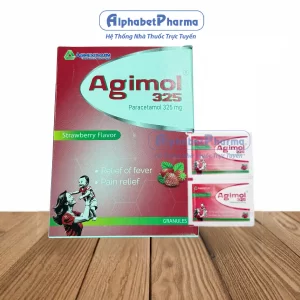 Thuốc giảm đau, hạ sốt Agimol 325 (30 gói/hộp)