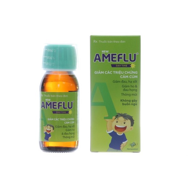 Siro trị cảm cúm cho trẻ em Ameflu Day Time (60ml)
