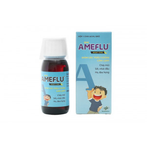 Siro trị cảm lạnh cho trẻ em Ameflu Night Time (60ml)