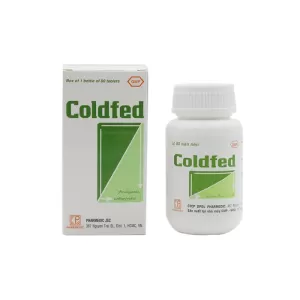 Thuốc trị cảm cúm Coldfed (80 viên/chai)