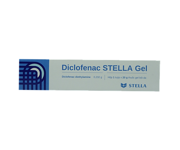 Gel bôi giảm đau, kháng viêm Diclofenac Stella gel (20g)