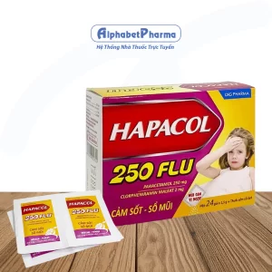 Hapacol 250 Flu (24 gói/hộp)