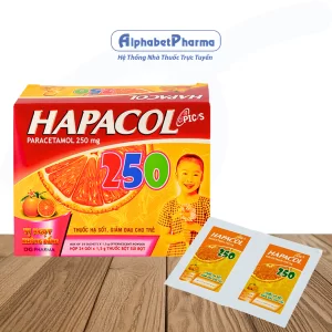 Hapacol 250mg (24 gói/hộp)